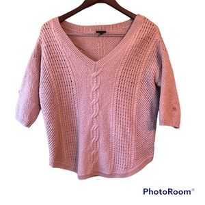 Torrid Blush Knit Sweater Sz 1